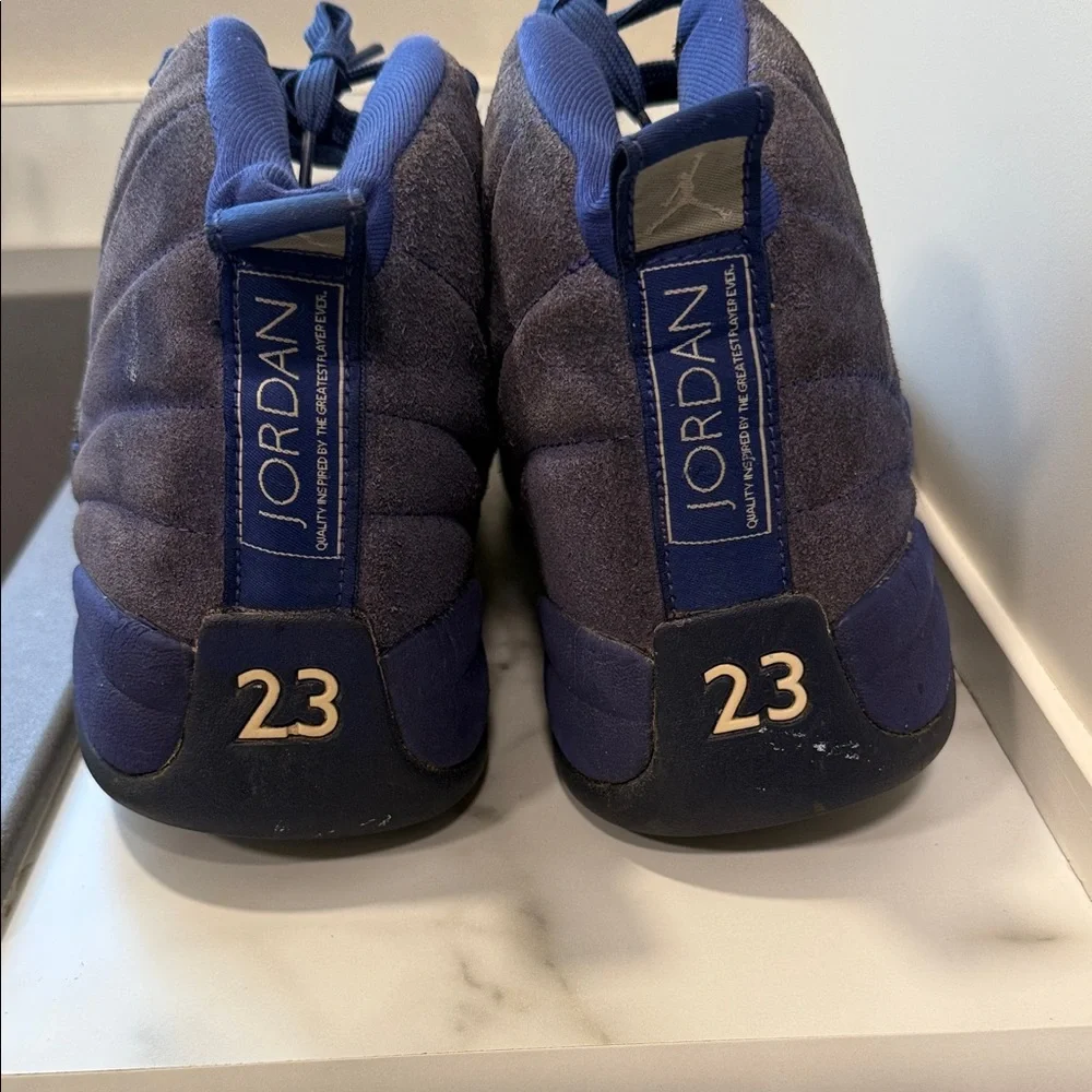 Air Jordan 12 Retro Deep Royal Blue men’s size 12 2016 see description for wear